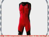 SKINS Tri400 Compression Sleeveless Men's Tri Suit Red/Black S