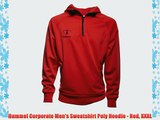 Hummel Corporate Men's Sweatshirt Poly Hoodie - Red XXXL