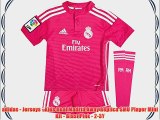 adidas - Jerseys - Kids Real Madrid Away Replica SMU Player Mini Kit - Blast Pink - 2-3Y