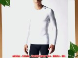 adidas - Shirts - Techfit Base Tee - White - 3XL