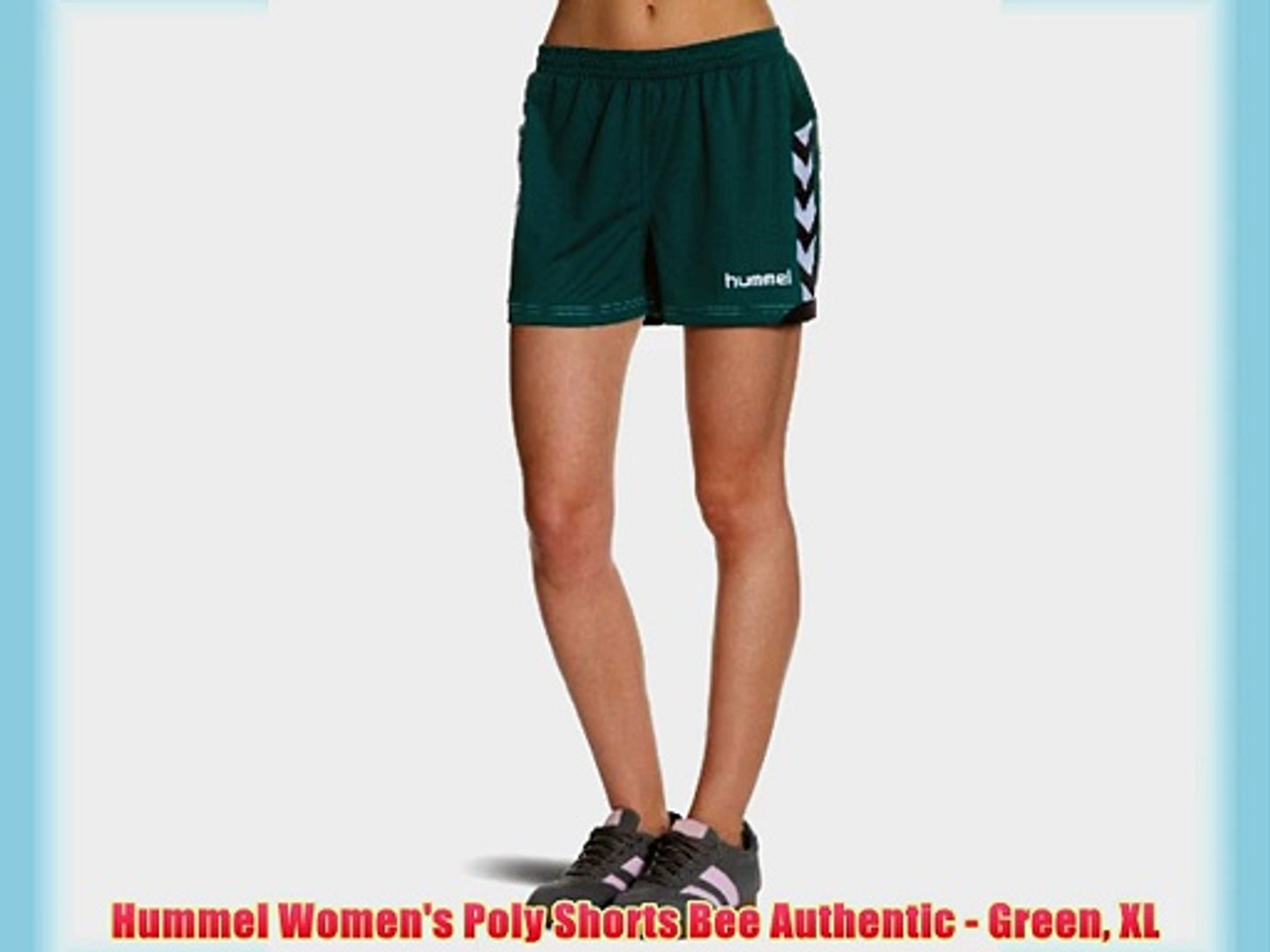 Hummel Women's Poly Shorts Bee Authentic - Green XL - video Dailymotion