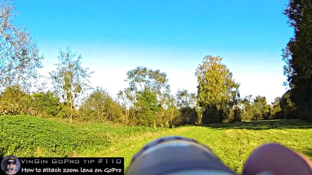 GoPro Tip #110 Attach zoom lens to your GoPro (4K)