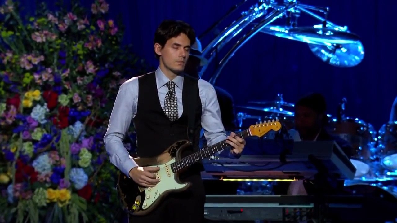 John Mayer Human Nature Michael Jackson Memorial HD Pink Eric Clapton Jackson 5 Five