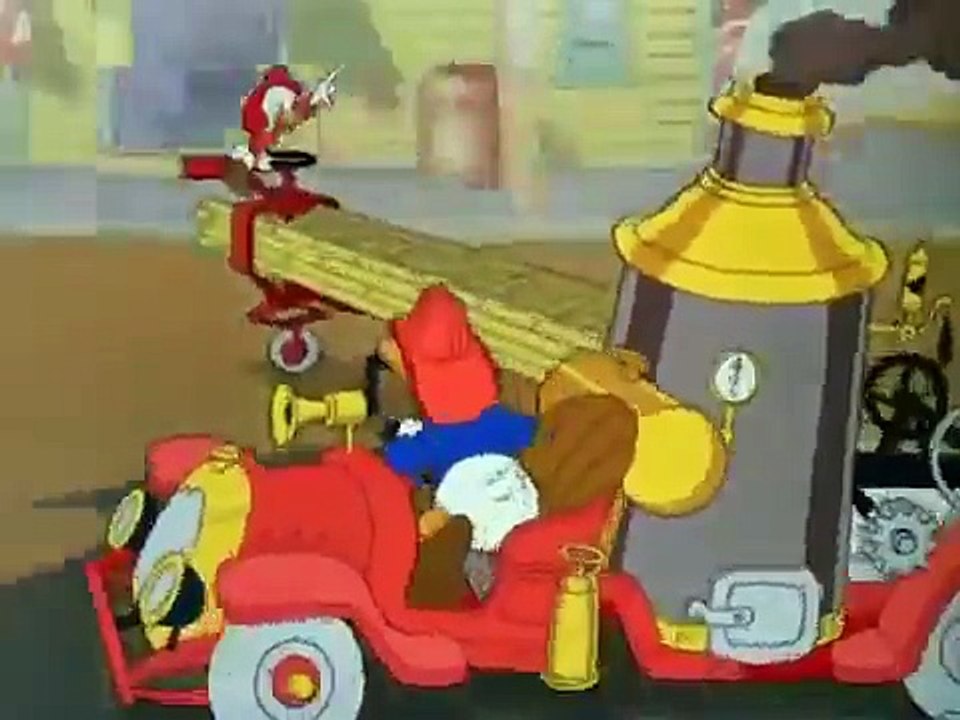 ウォルトディズニーEver Willing Ever Ready消防士ドナルド FIRE CHIEF 1940 Old Disney Cartoon - video Dailymotion