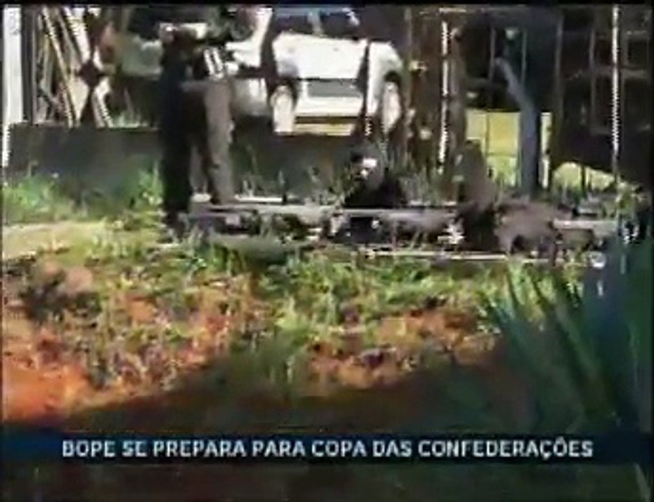 Policiamento para a Copa