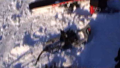 Snowboarding at Vals, Rothera, Antarctic peninsula