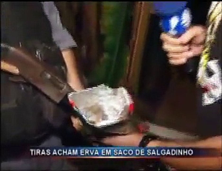 Maconha no salgadinho