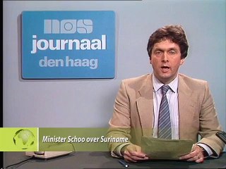 Minister Schoo over Suriname - 1984