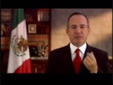 Mensjae a la Nación de Felipe Calderón