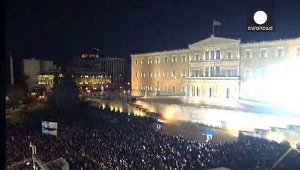 Grèce : fin de campagne passionnée à Athènes
