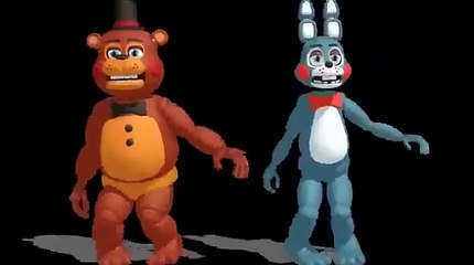 MMD x FNAF2 Love And Joy Toy Bonnie x Toy Freddy