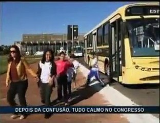 Após protesto, Congresso tem manhã tranquila 🏛️