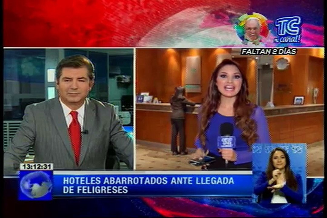 Hoteles tienen paquetes especiales de hospedaje para turistas que vayan a la misa campal