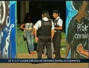 Brasília é a 3ª capital com maior consumo de drogas entre estudantes