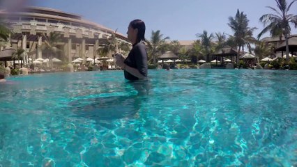 GoPro Hero 4 Silver Time-lapse: Swimming Pool Fun-times at Sofitel The Palm, Dubai