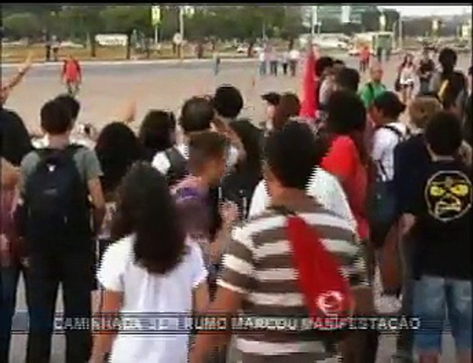 Protesto contra corrupção