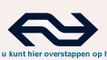 NS Omroepbericht in Sprinter naar Den Haag Centraal voor aankomst station Rotterdam Centraal