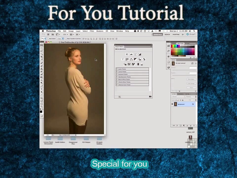 photoshop tutorials for beginners - Basic Camera Raw Image Adjustments