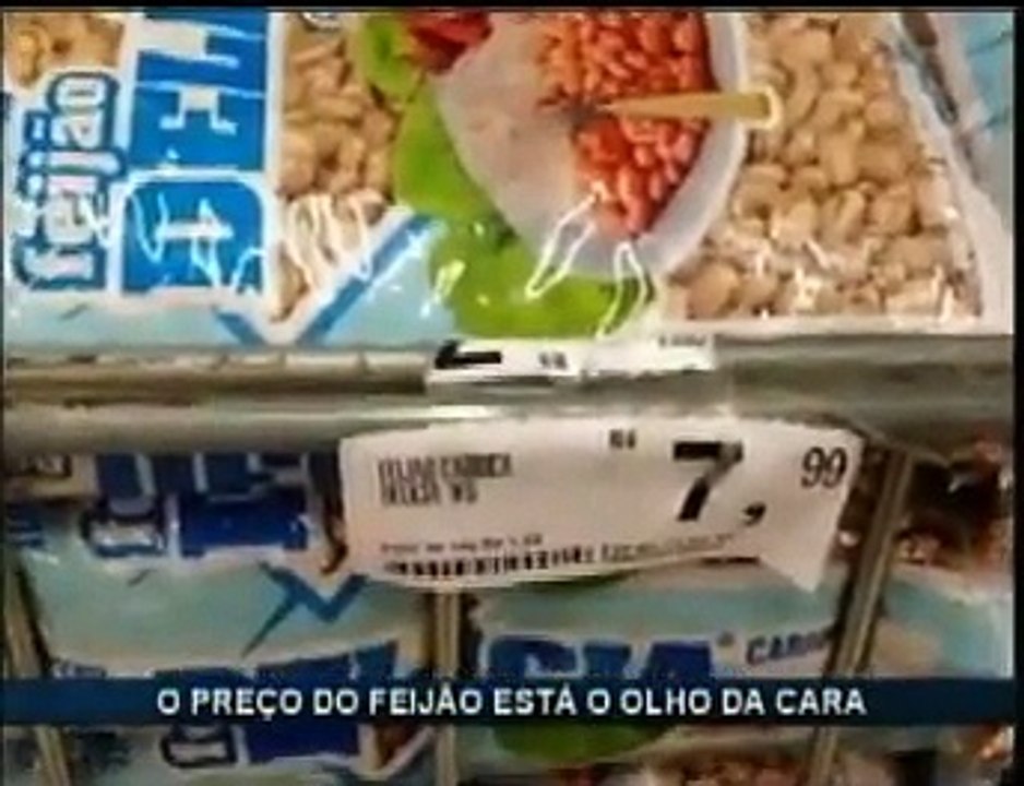 Preço do feijão