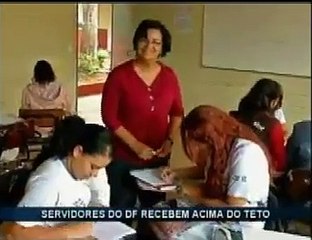 Salários acima do teto