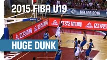 Harry Giles with a Huge Dunk! - 2015 FIBA U19 World Championship