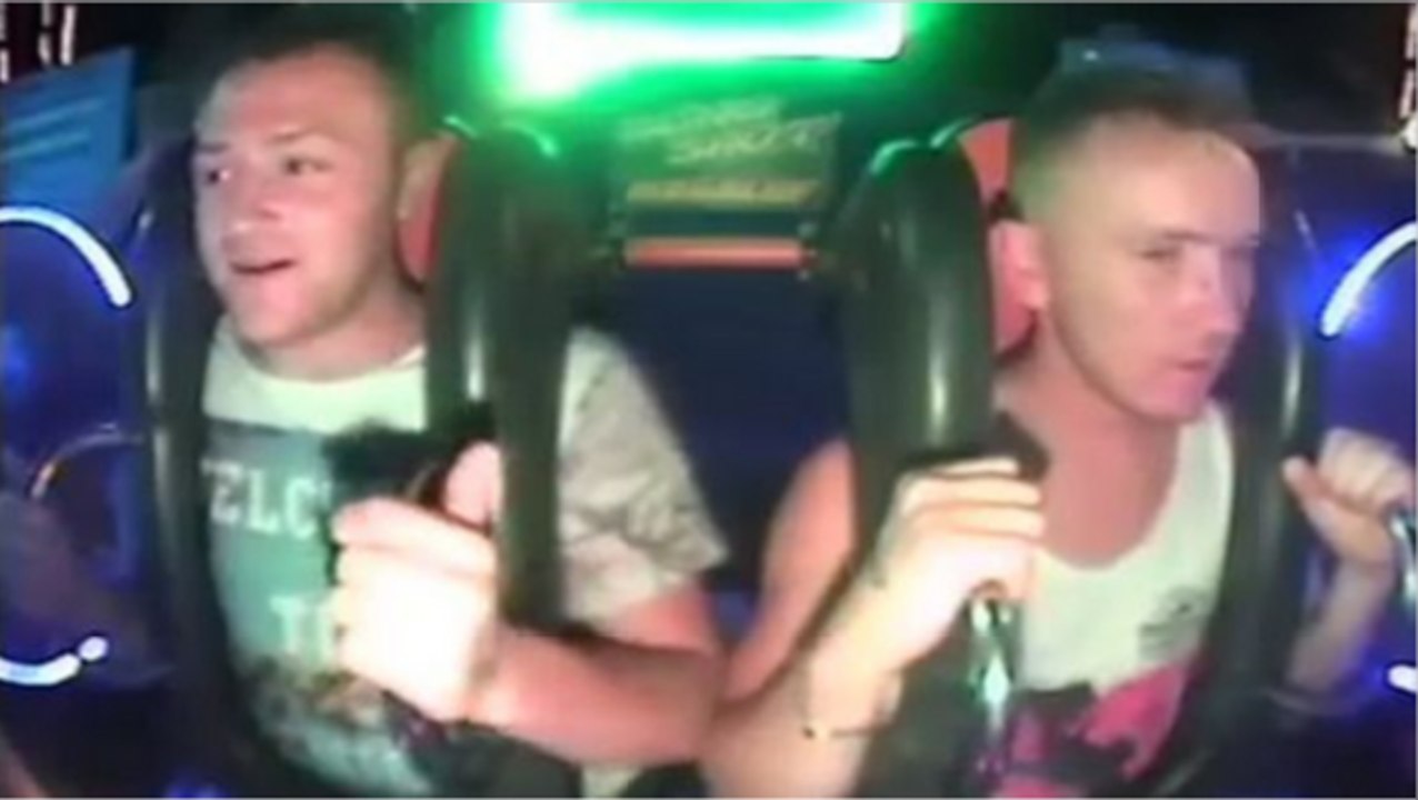 This Dude Cannot Handle The Slingshot