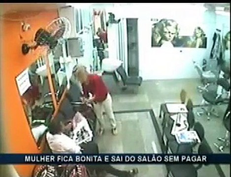 Golpe em salão de beleza
