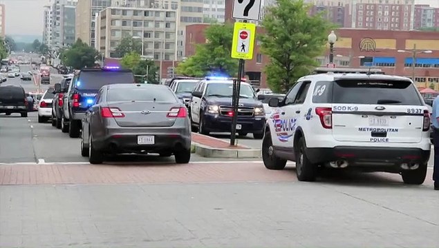 Security measures around Washington Navy Yard