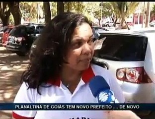 Prefeito de Planaltina de Goiás retorna ao cargo