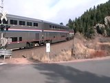 Amtrak California Zephyr on Colorado's Front Range
