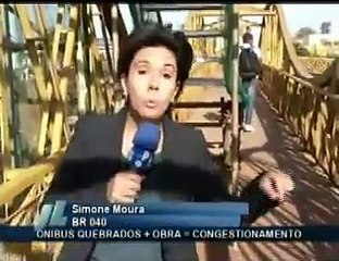 Trânsito intenso na BR-040