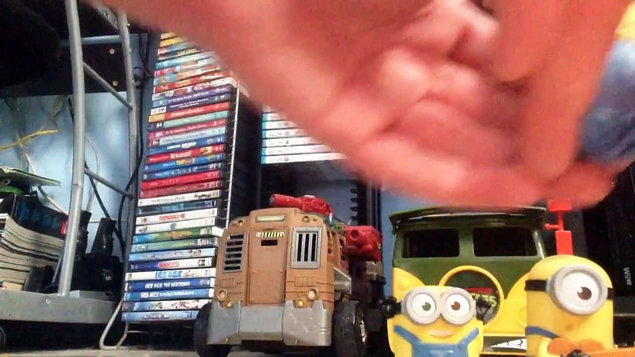 Minions McDonald's toys review (Kevin,Bob and Stuart)