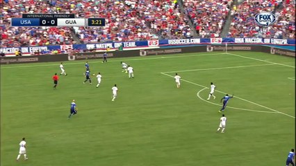 Fabian Johnson Great Run | USA vs Guatemala 03.07.2015