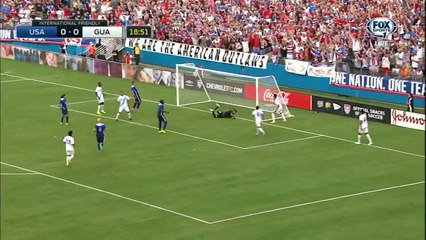 1-0 Carlos Castrillo Incredible own goal - USA vs Guatemala 03.07.2015