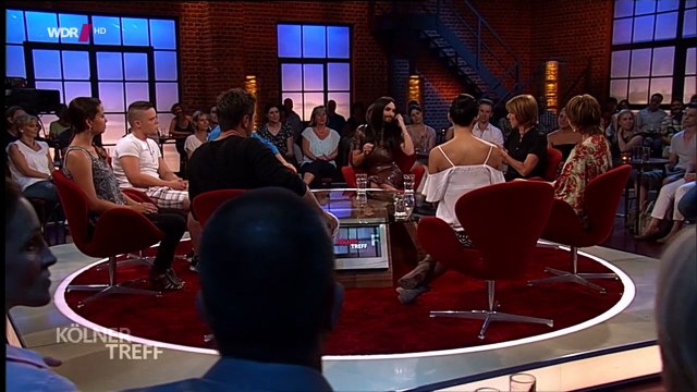 Conchita Wurst - Kölner Treff Teil 1