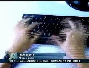 Presa quadrilha que rouba informações bancárias