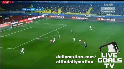 Justo Villar Fantastic Save Peru 0-0 Paraguay
