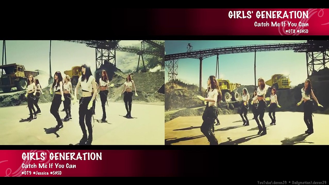 SNSD Catch Me If You Can OT9 vs OT8