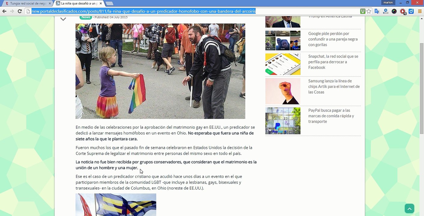 Impulsar una publicacion en tungia