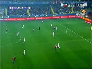 قذيفة باراجواي على مرمي بيرو