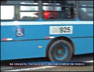 Homicídio ônibus coletivo