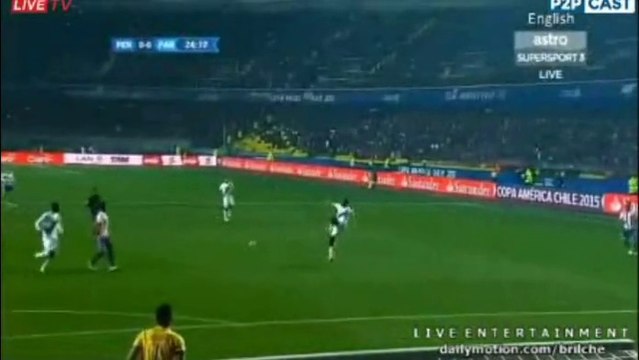 Peru 0:0 Paraguay # 1st Half Highlights 03/07/2015