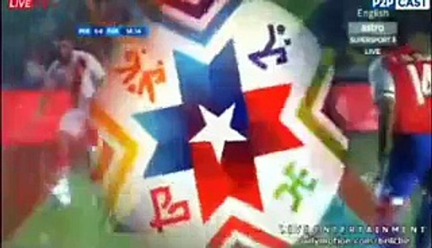 Peru 0-0 Paraguay 1st Half Goals/Highlights Copa America 3.07.2015