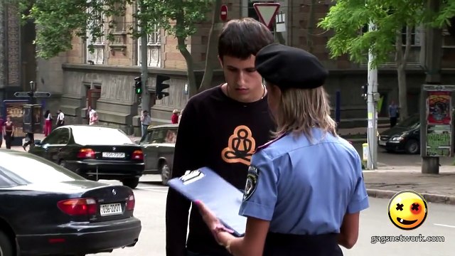 Lady Cop Loses Her Skirt