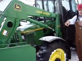 Daughter plowing snow dads tractor,Don Campbell Models 59 Nicole plowing snow with John Deere