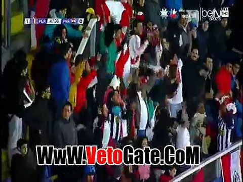 كاريلو يتقدم بالهدف الاول بيرو فى شباك باراجواى