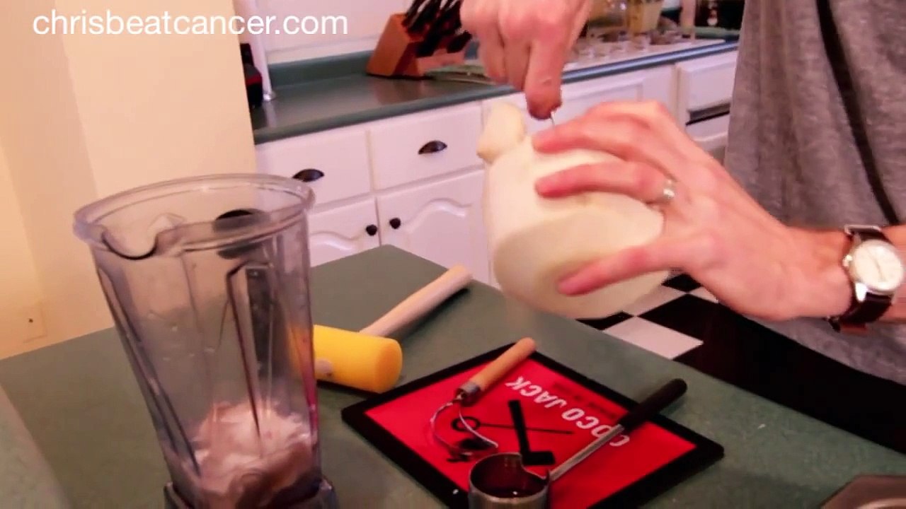 How to open a coconut in 3 seconds with no knife