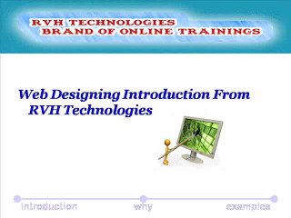 Web Designing tutorial for Beginners | Easy Video Training by real time experts|low fee