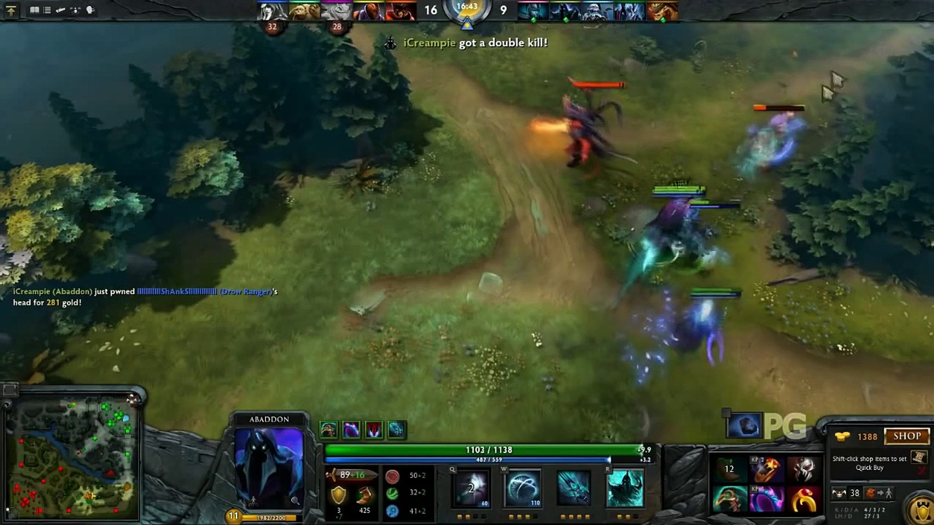 Dota 2 Rampage Moments Best Carry Abaddon Rampage Ever