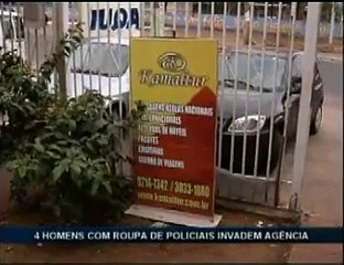 Invasão agência de turismo
